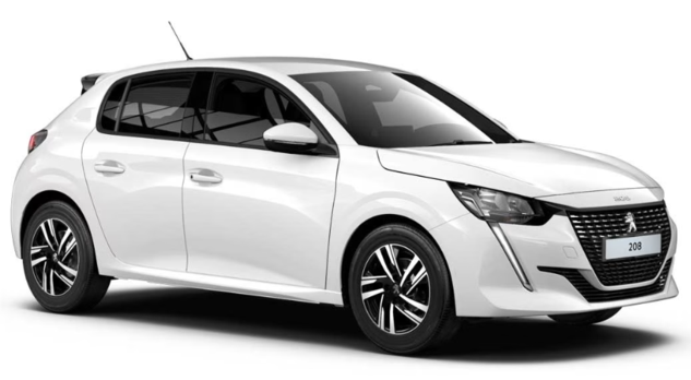 Peugeot 208 car for rent in Morocco