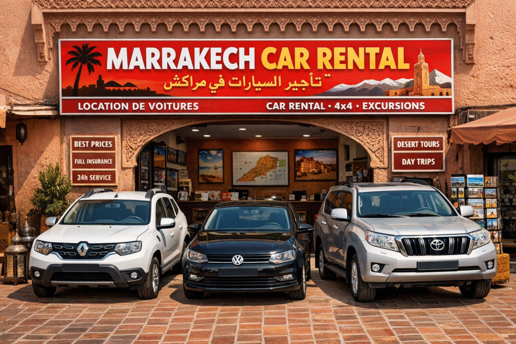 Location de voiture à Marrakech pas cher : guide complet 2026